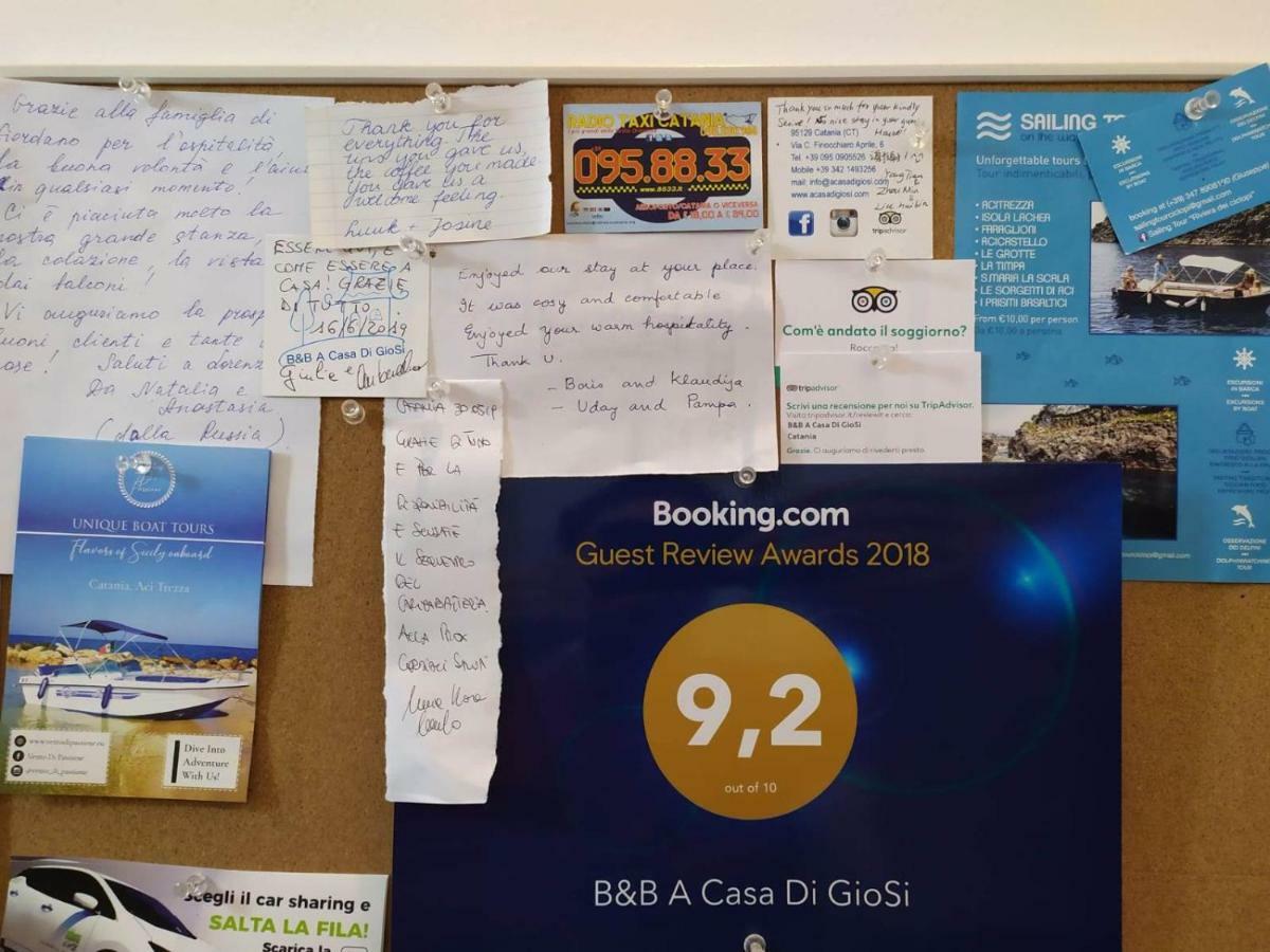 קטאניה B&B A Casa Di Giosi מראה חיצוני תמונה